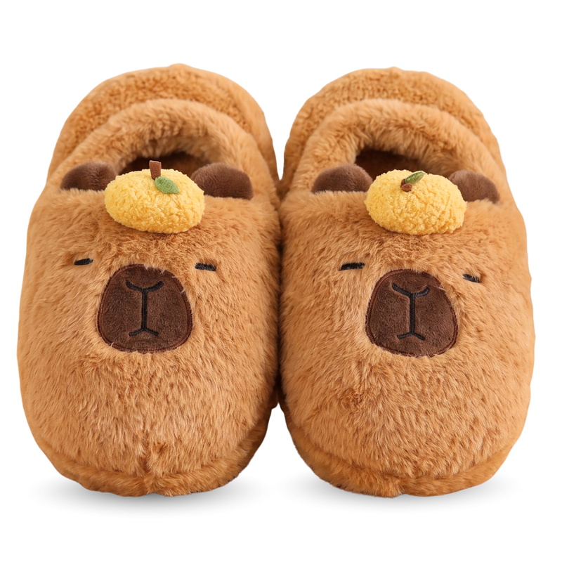 Capybara Plush Slippers