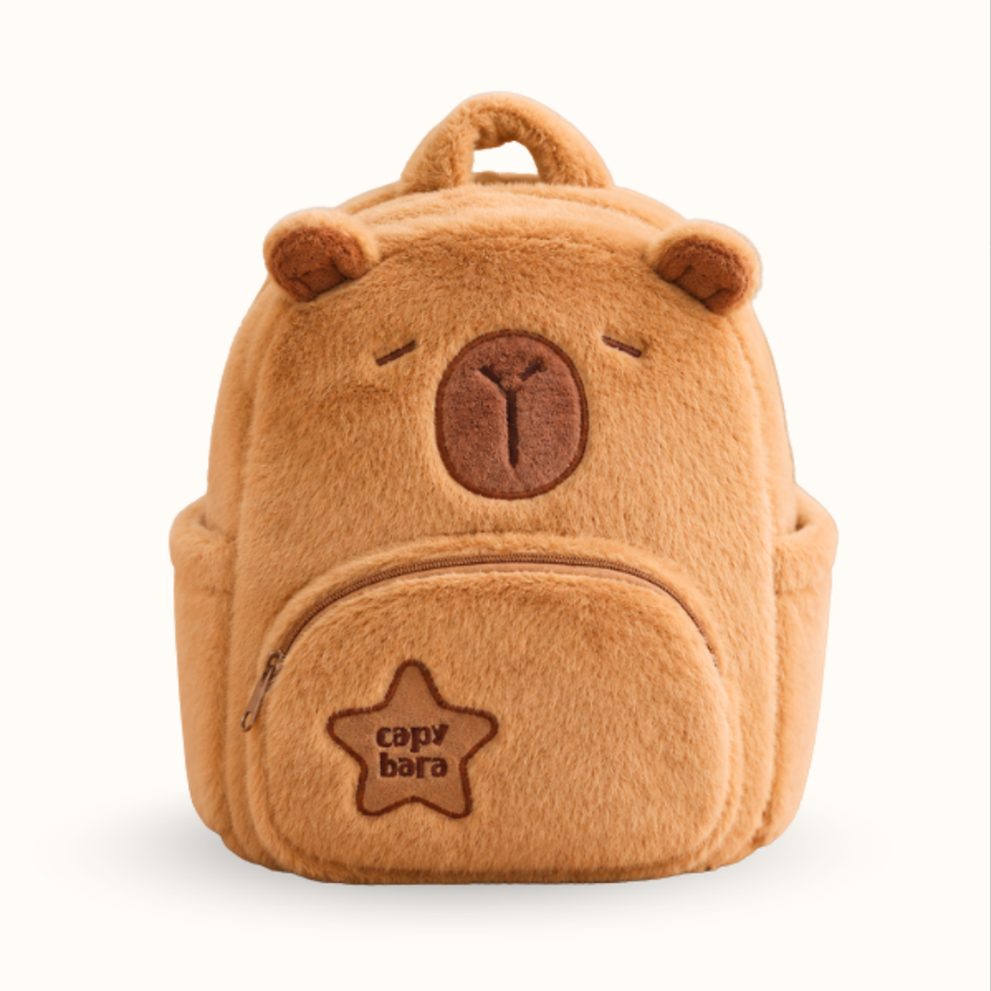 Capybara Plush Backpack