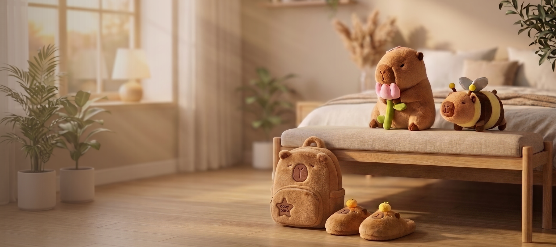 Capylush capybara merchandise